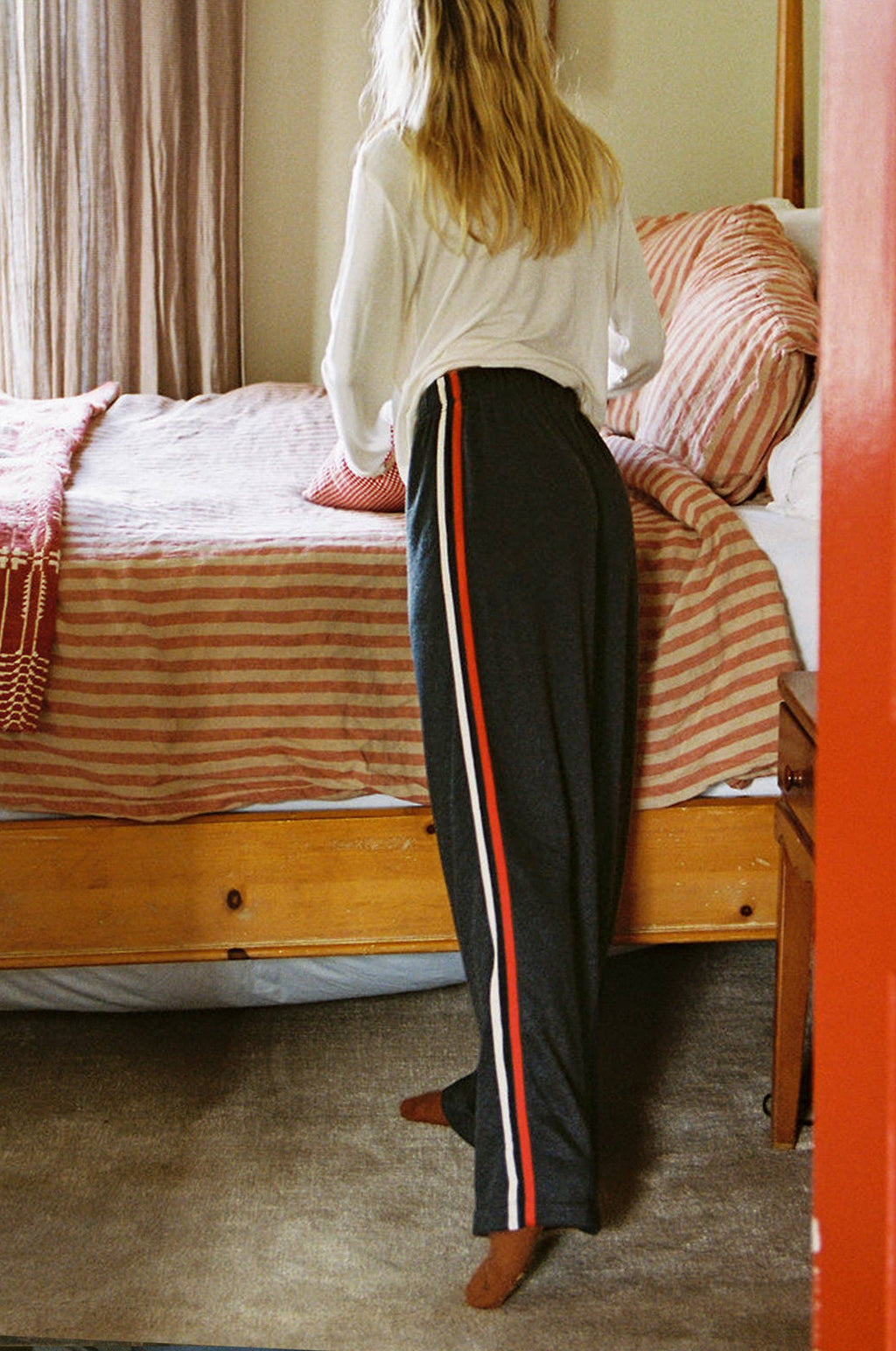 Fleece Track Pant - Charcoal