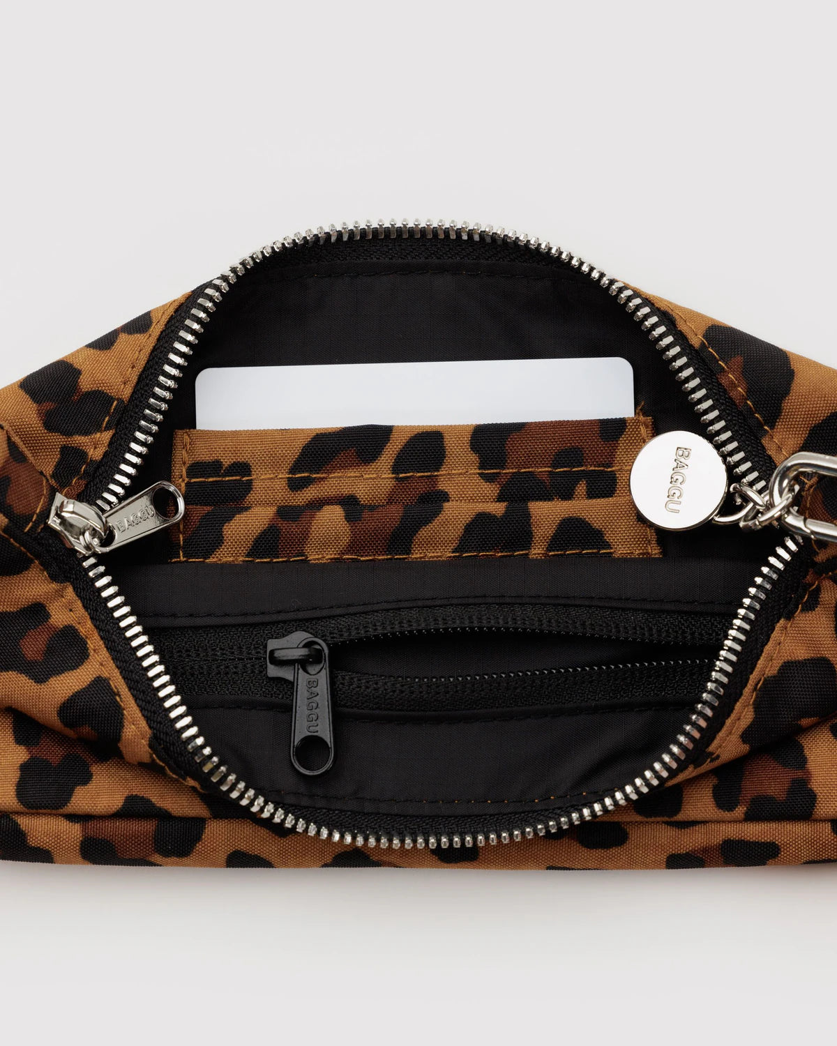 Nylon Pouchette - Leopard