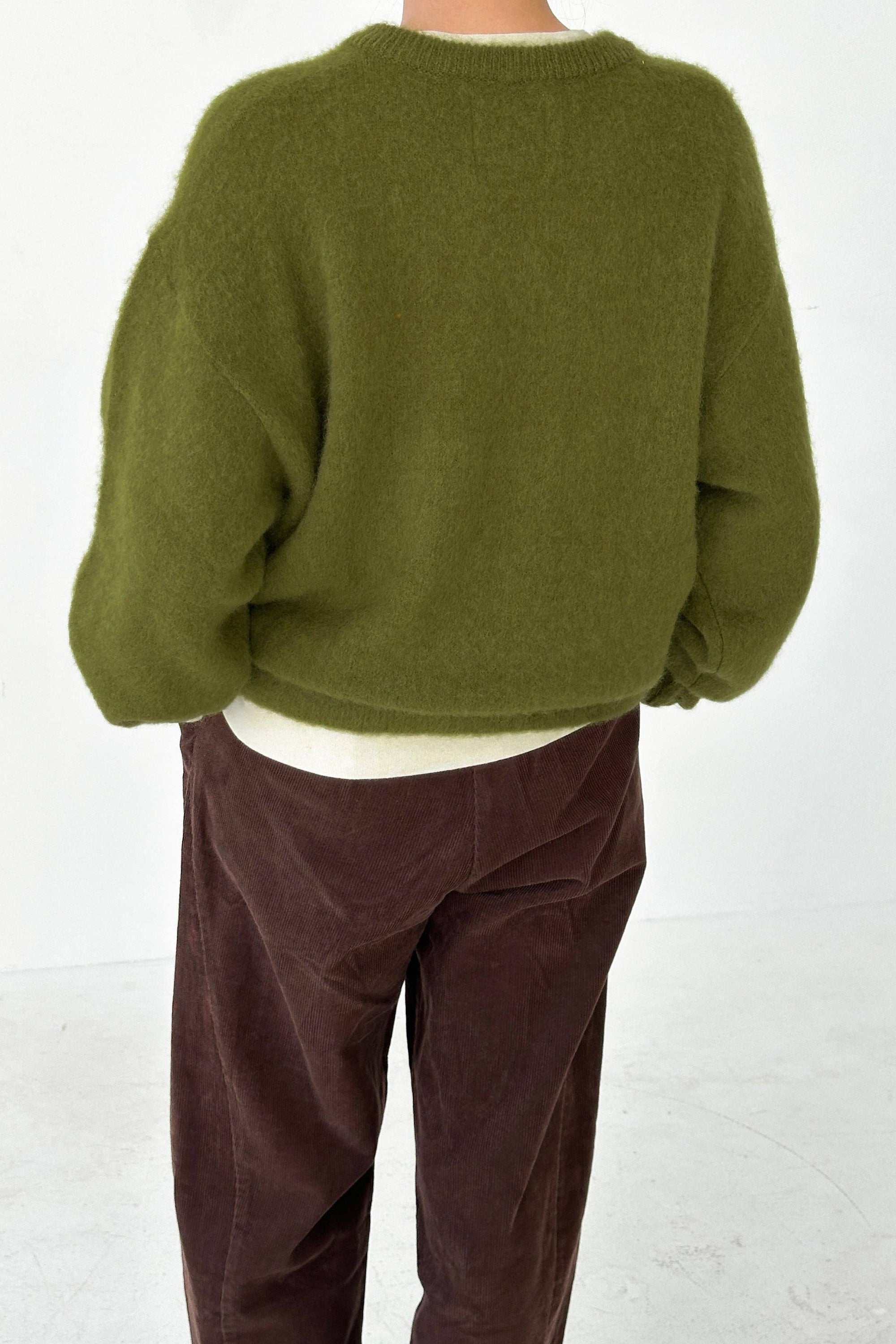 James Mohair Sweater - Leaf