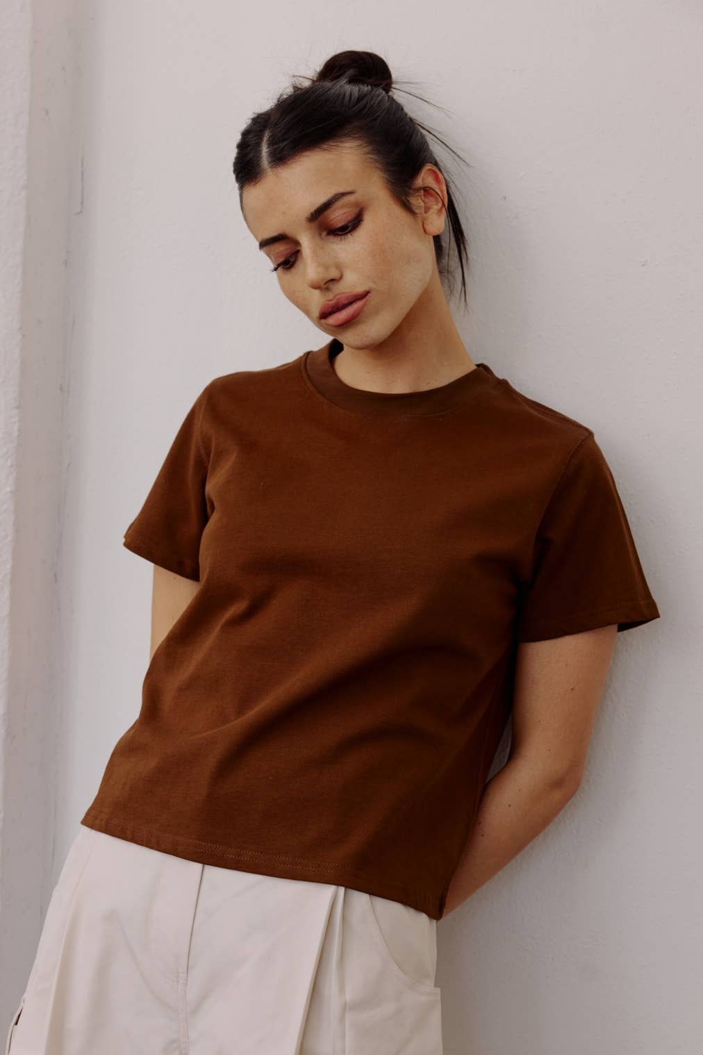 The Lanie Top - Brown