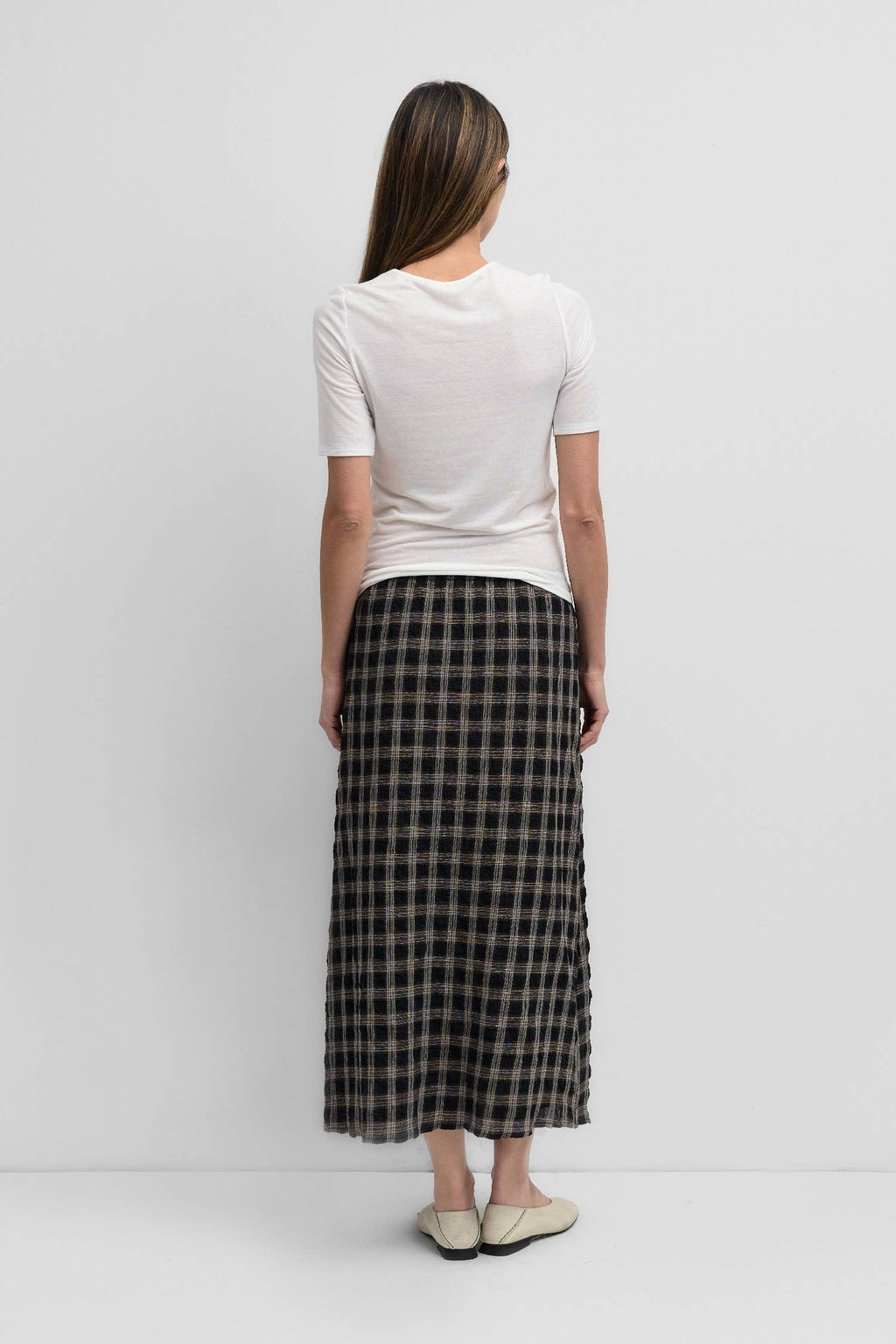 The Soft Short Sleeve Top | Sheer Knit Short-Sleeve Top