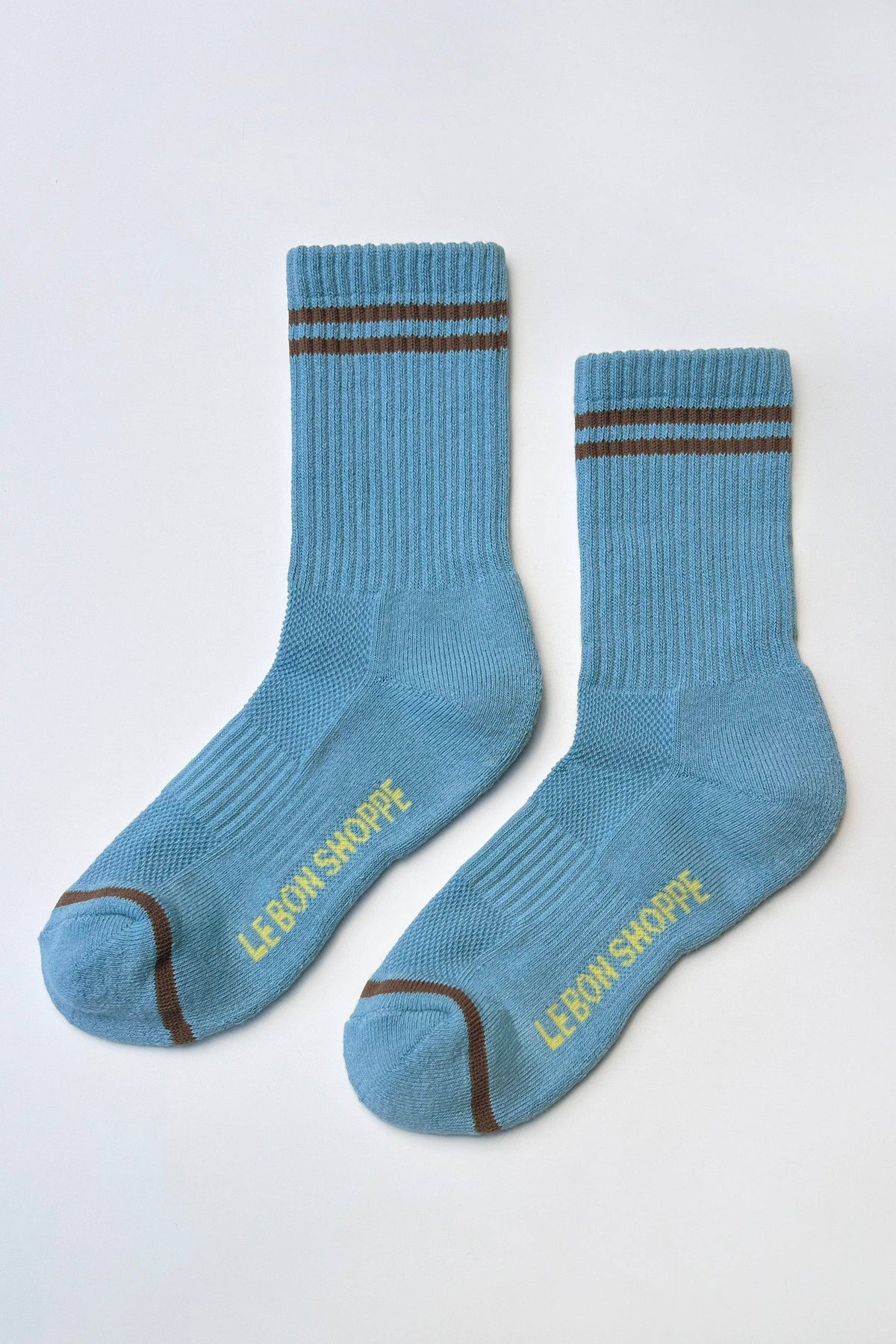 Boyfriend Socks - Powder Blue