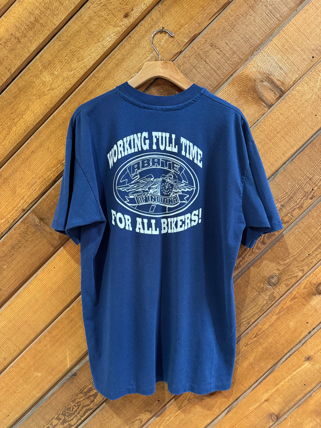 Vintage Abate of Indiana Biker Tee