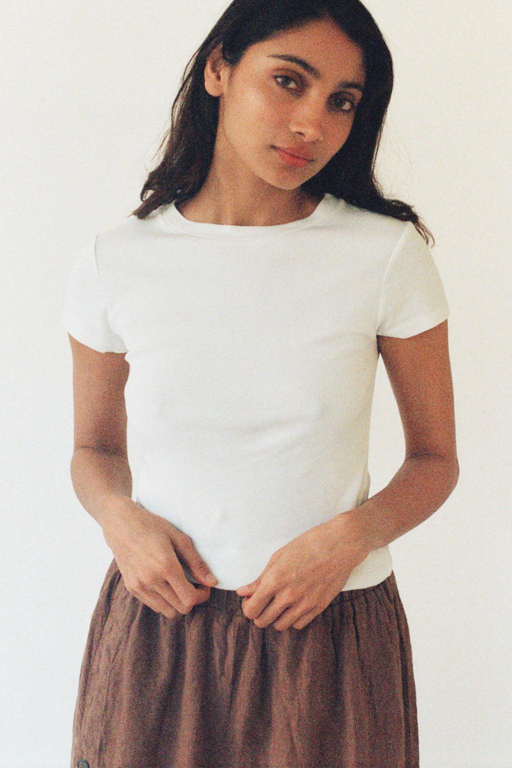Bebe Organic Tee - White