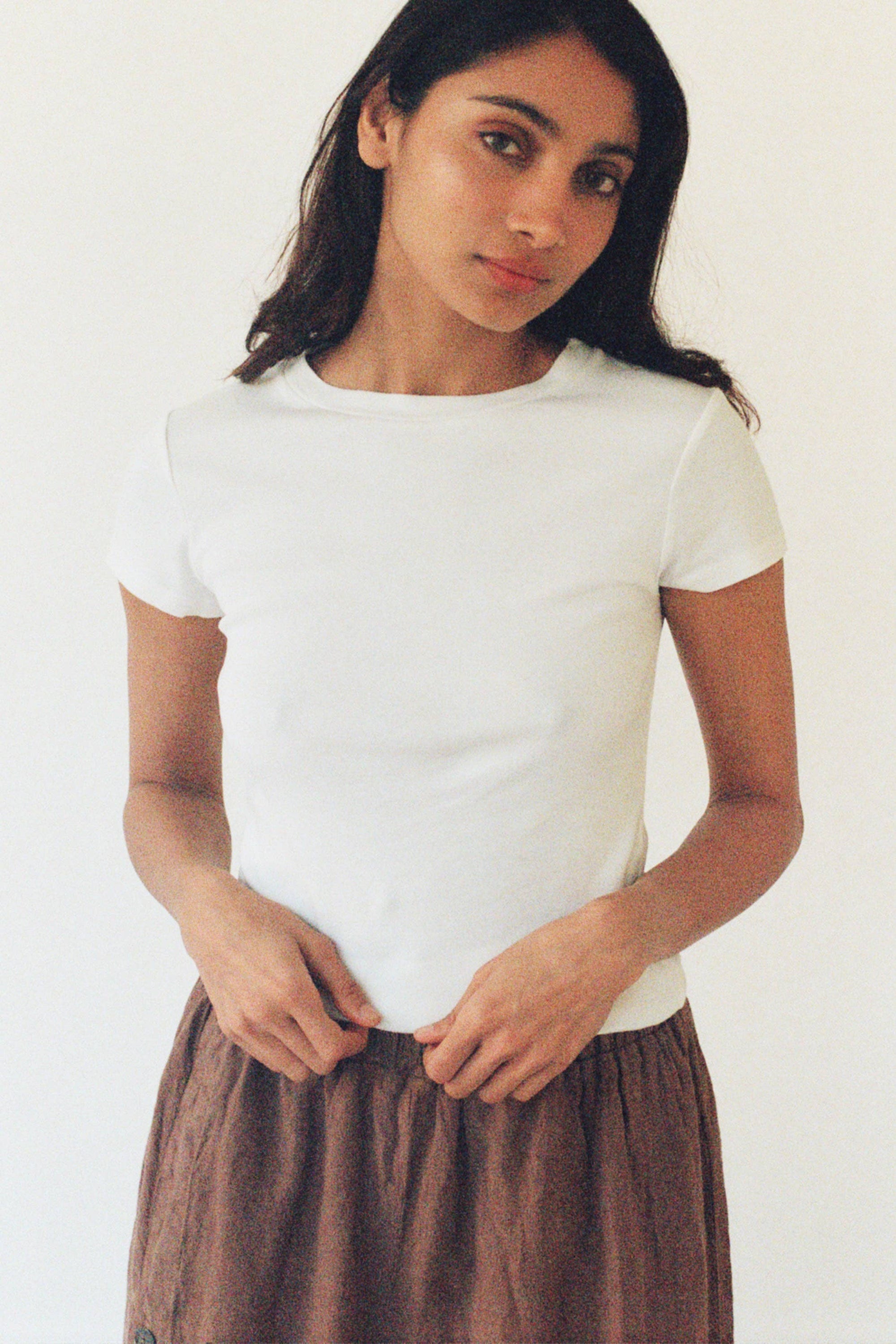 Bebe Organic Tee - White