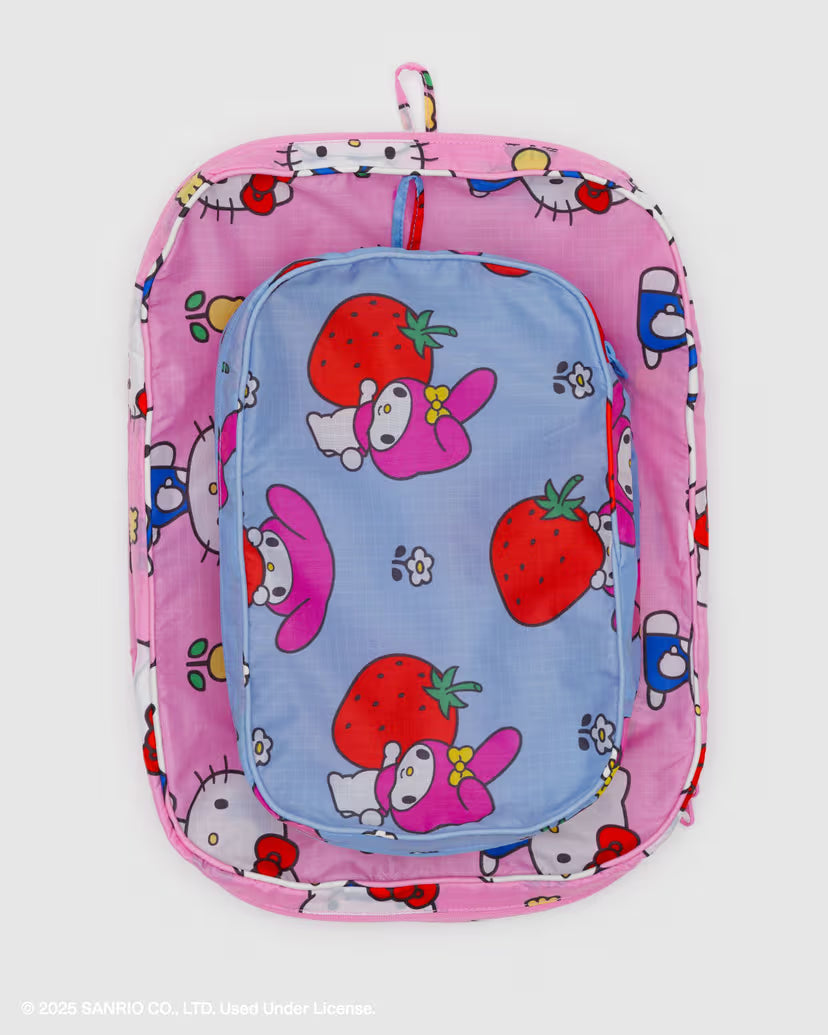 Packing Cube Set- Hello Kitty and Friends Florals