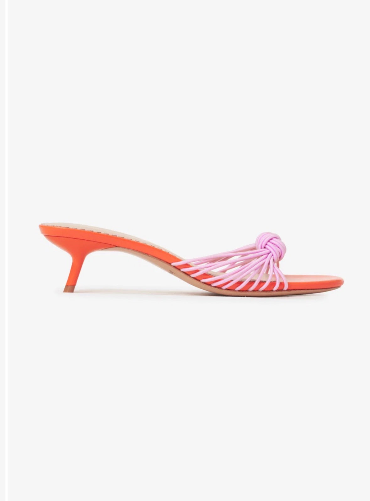 Cleo Strappy Heel - Orange