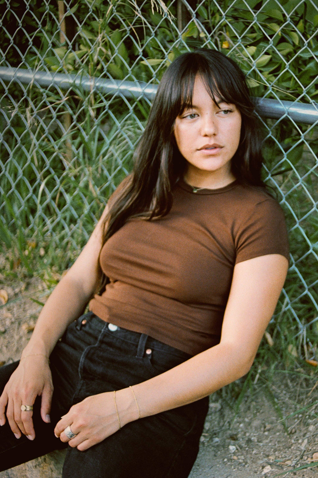 Bebe Organic Tee - Chocolate