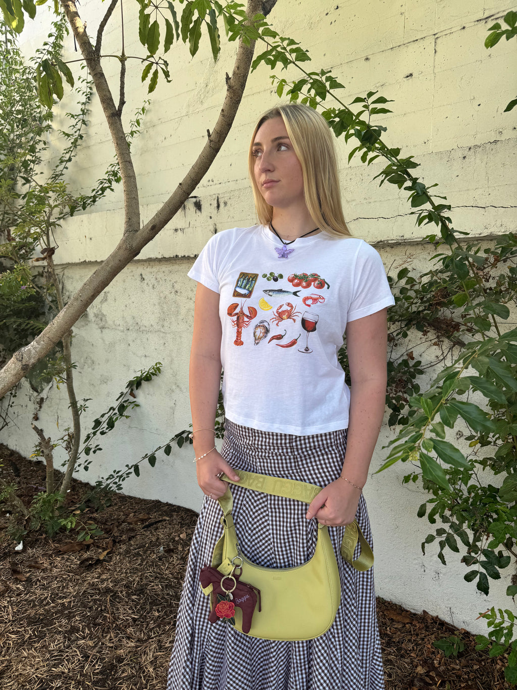 Seafood in Santorini Tee