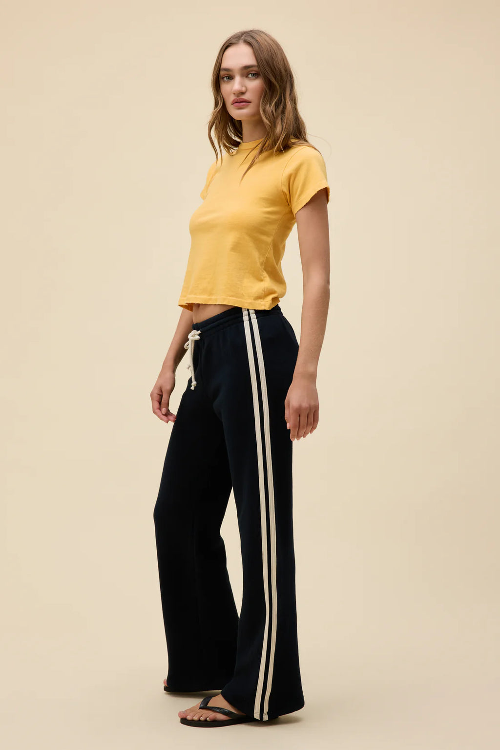 Solid Track Pants - Black Onyx