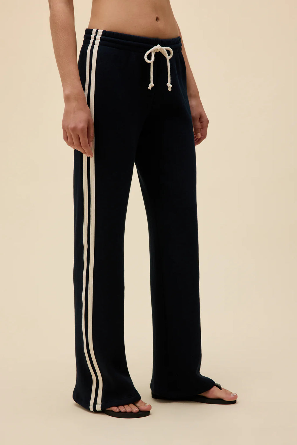 Solid Track Pants - Black Onyx