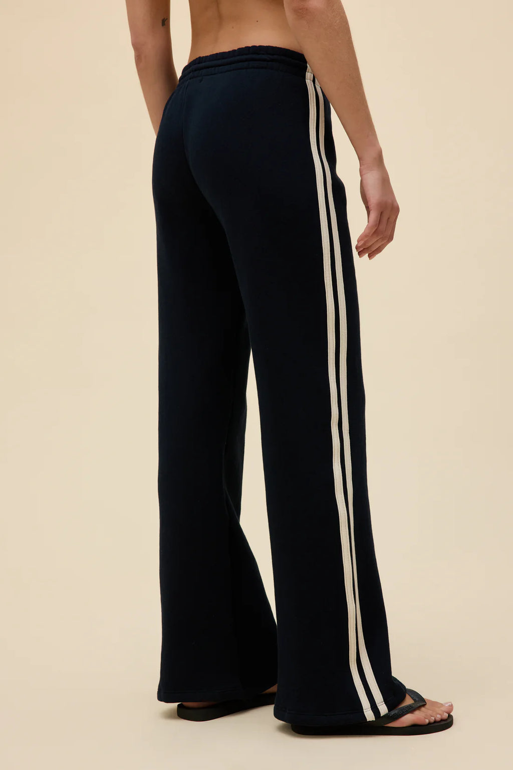 Solid Track Pants - Black Onyx