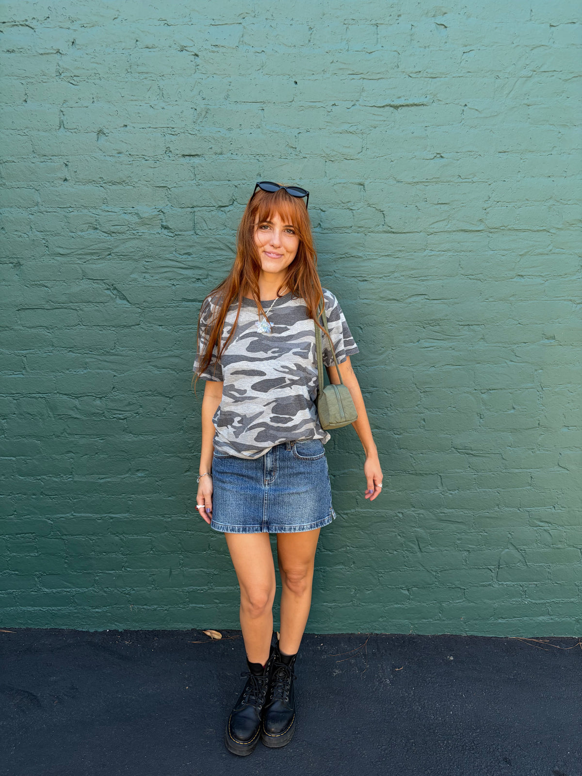 Camo Tee - Grey