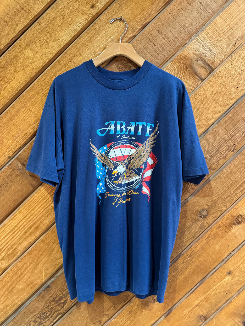 Vintage Abate of Indiana Biker Tee