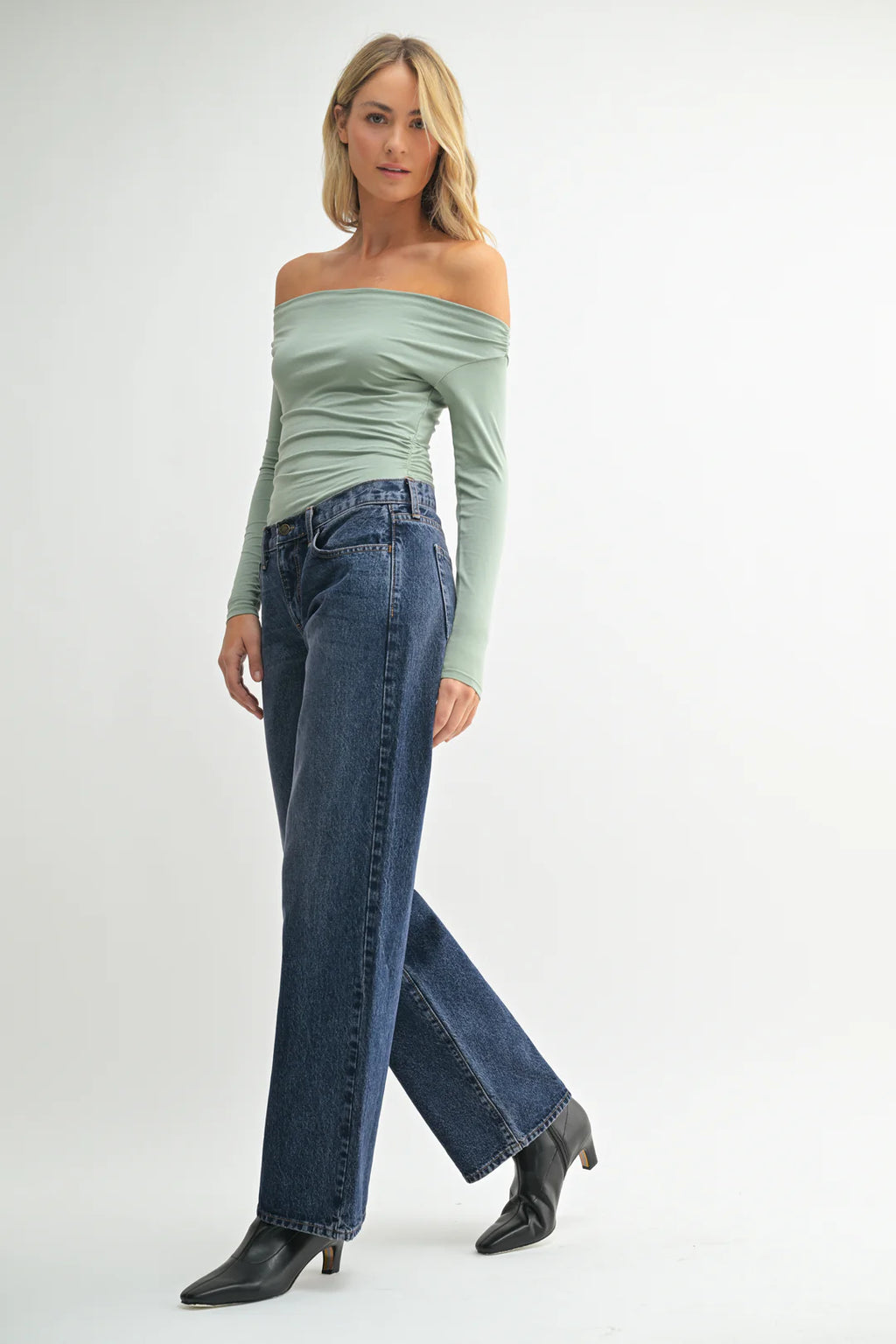 Low Rise Baggy Slouch Jeans