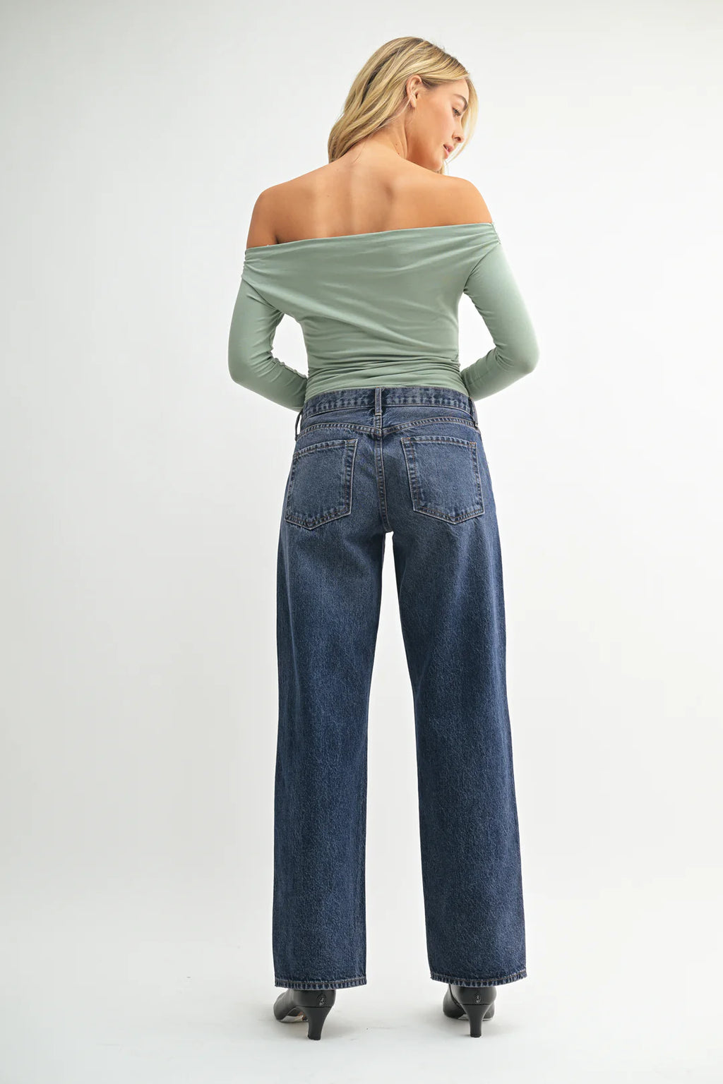 Low Rise Baggy Slouch Jeans