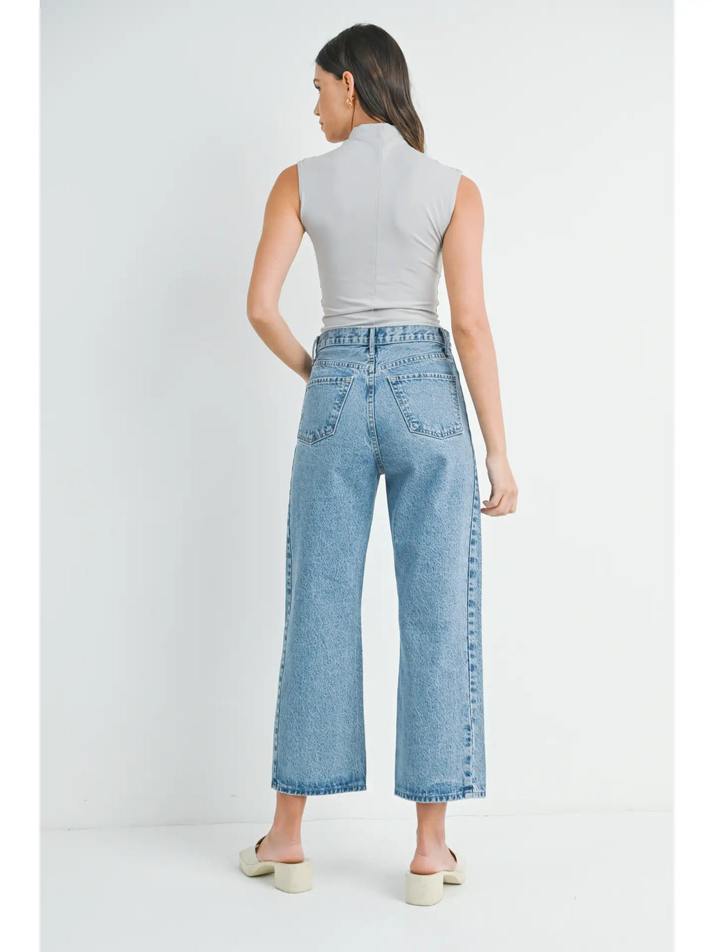 Barrel Jean Twist - Medium Denim