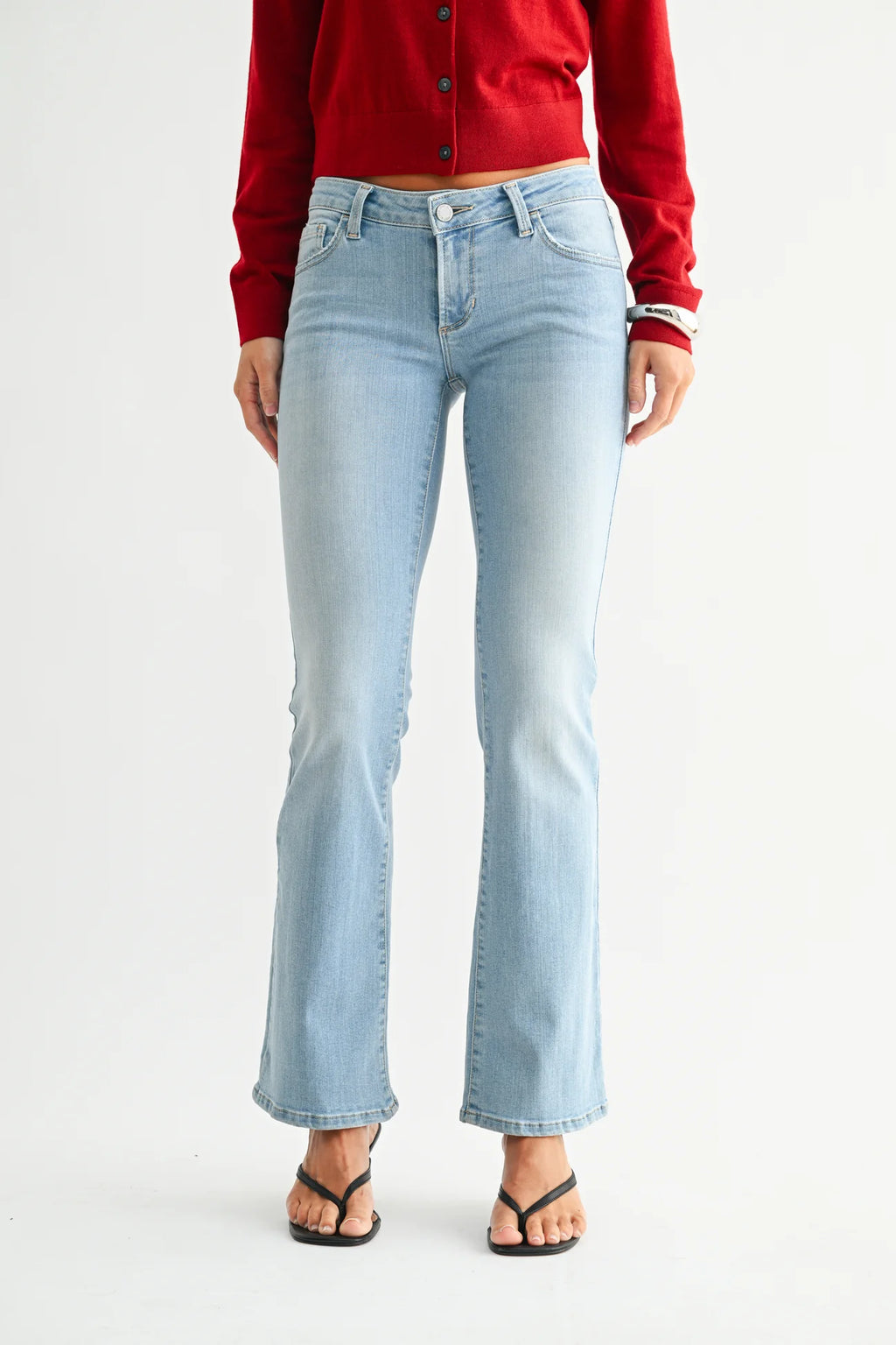 Super Low Flare - Light Denim