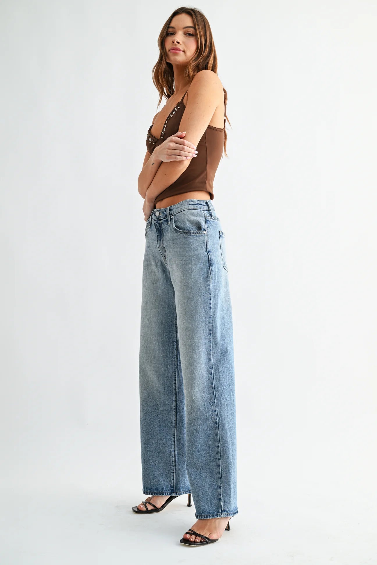 Lightweight Relaxed Jeans - Light Denim