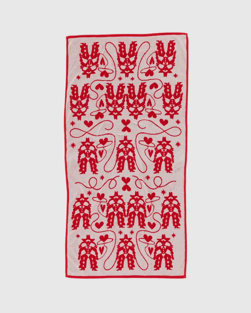 Bath Towel- Cowgirl