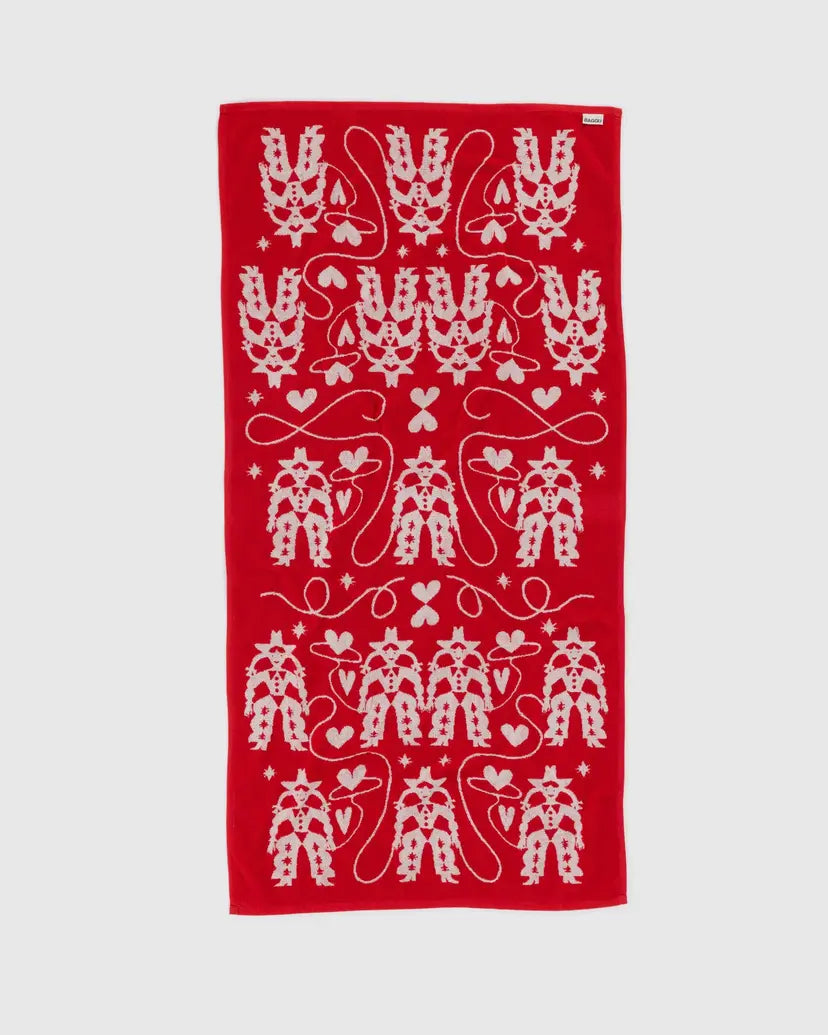 Bath Towel- Cowgirl