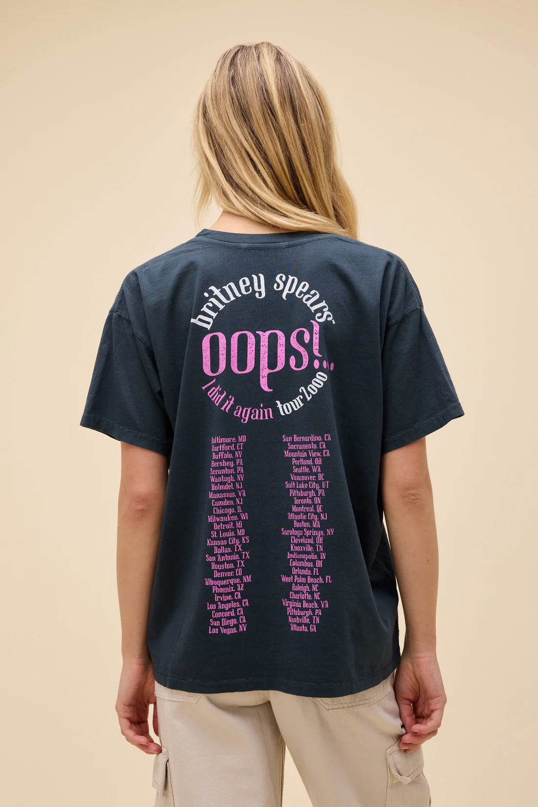 Britney Spears Oops I Did It Again Merch Tee