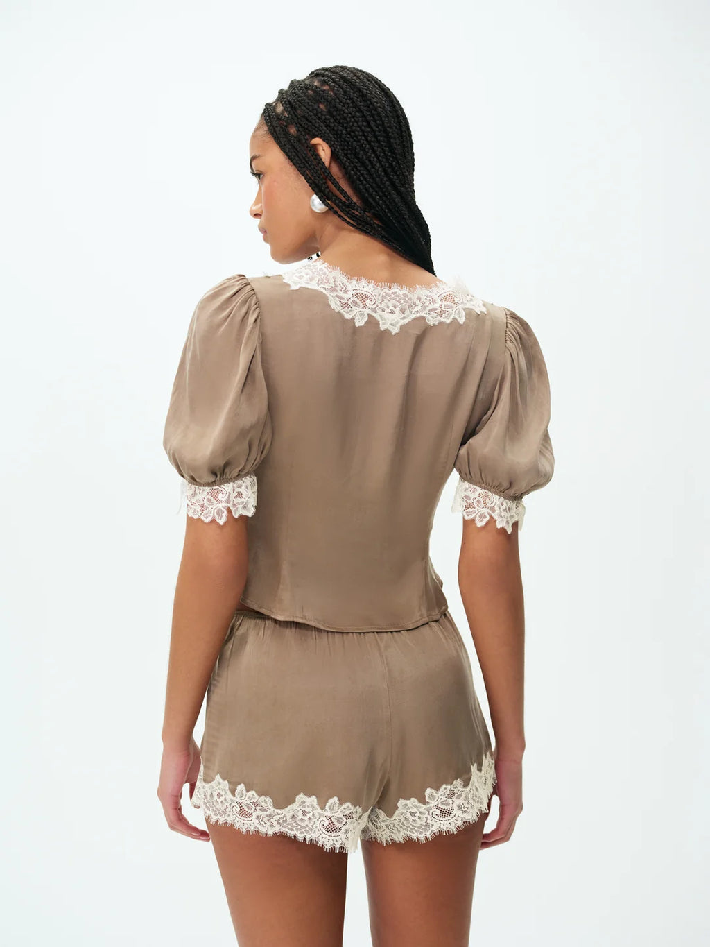 Luna Top - Brown