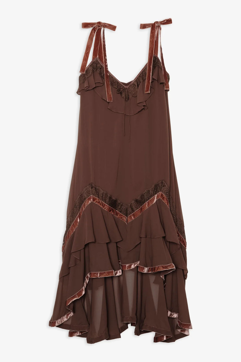Layla Maxi Dress - Chocolate