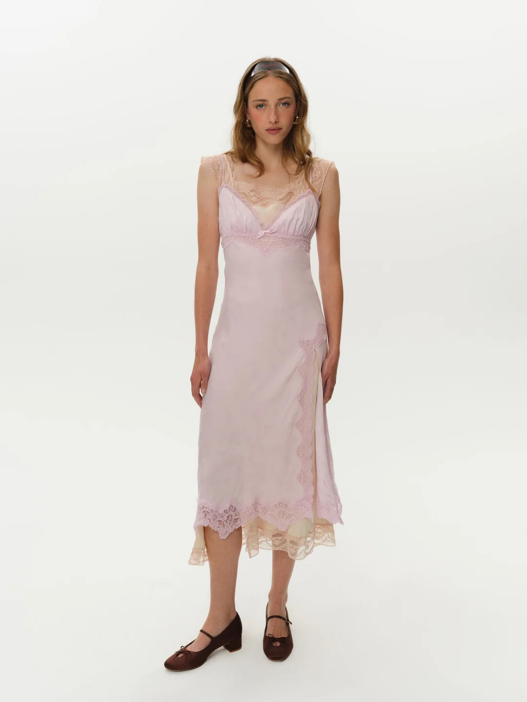 Chiara Midi Dress - Lilac