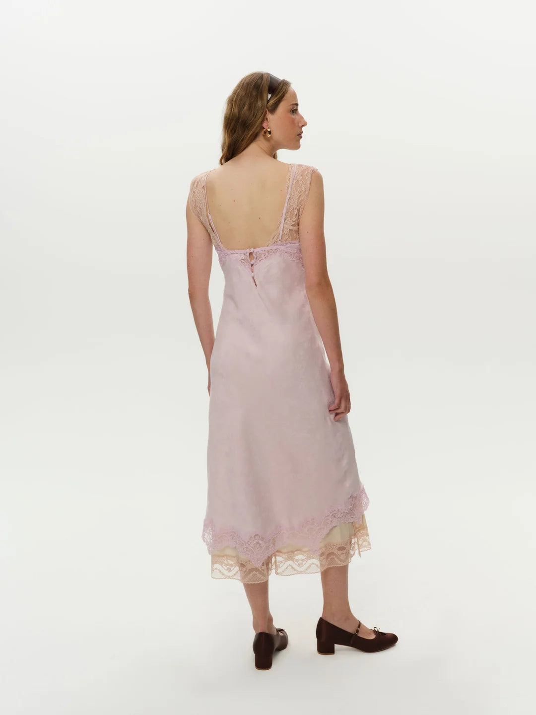 Chiara Midi Dress - Lilac