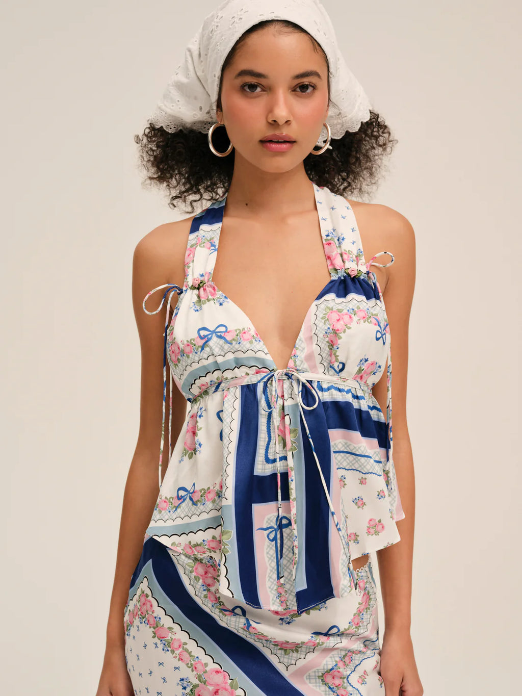 Cassandra Top - Blue