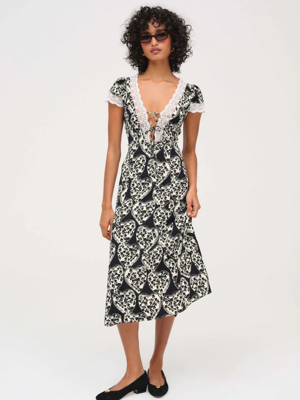 Cross Your Heart Midi Dress