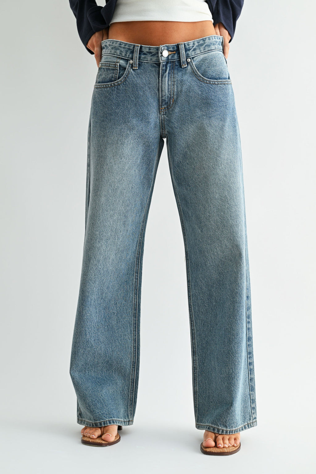 Baggy Wide Leg Jeans