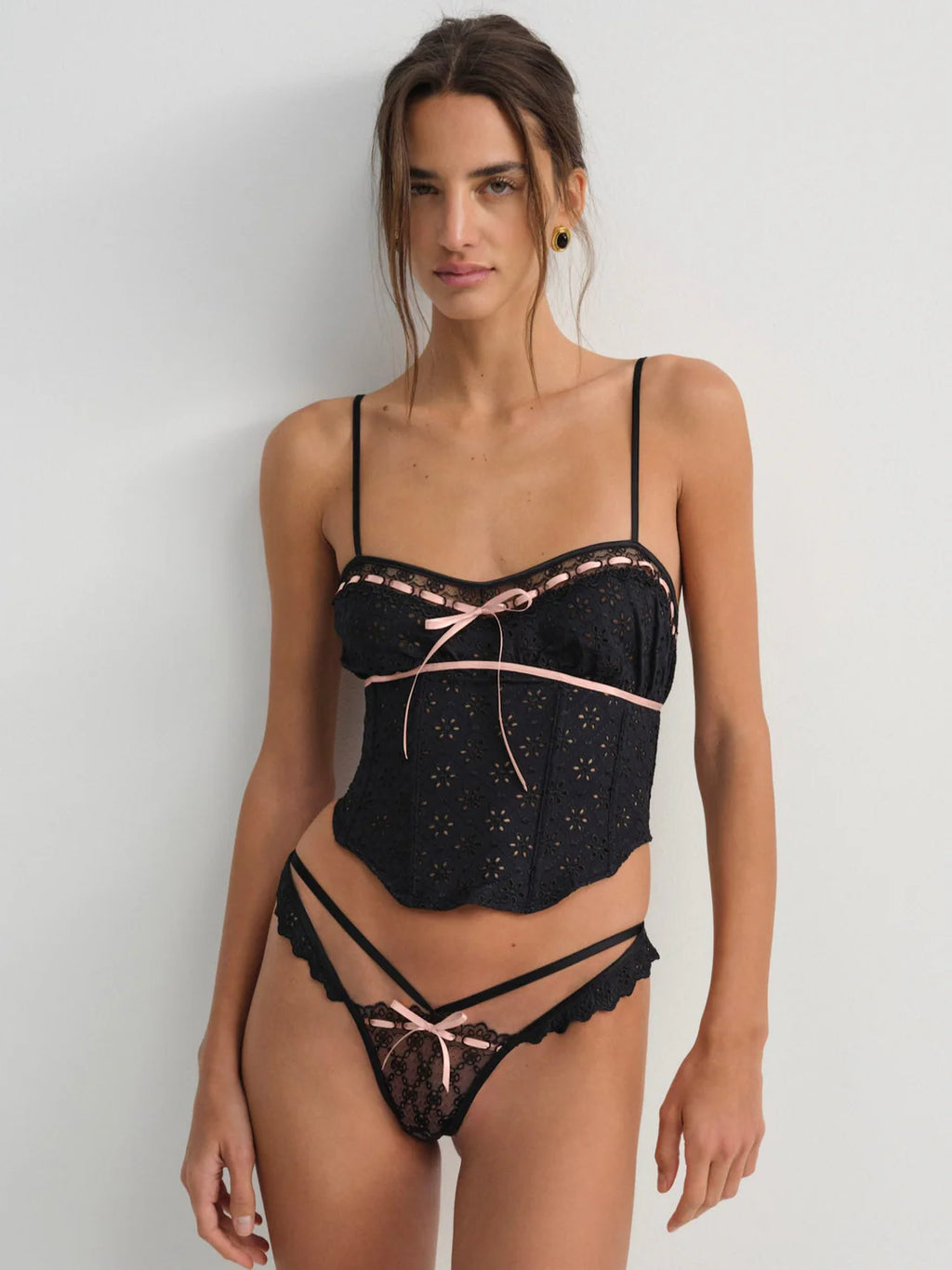 Elena Eyelet Bustier