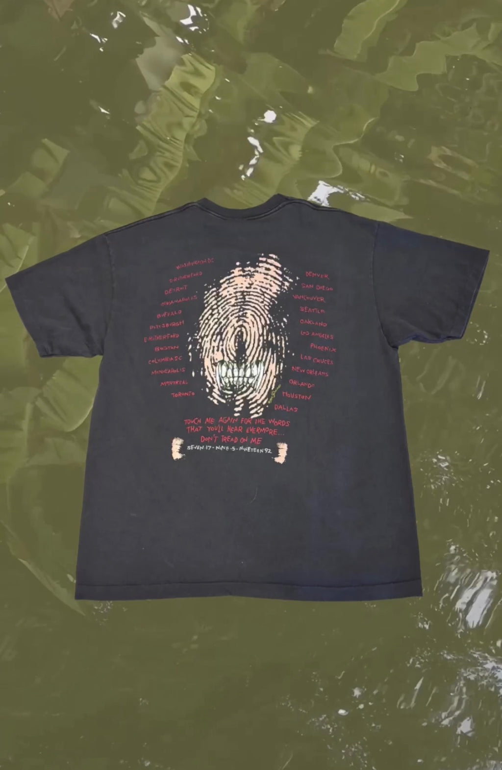 REPRINT Metallica SS Tee