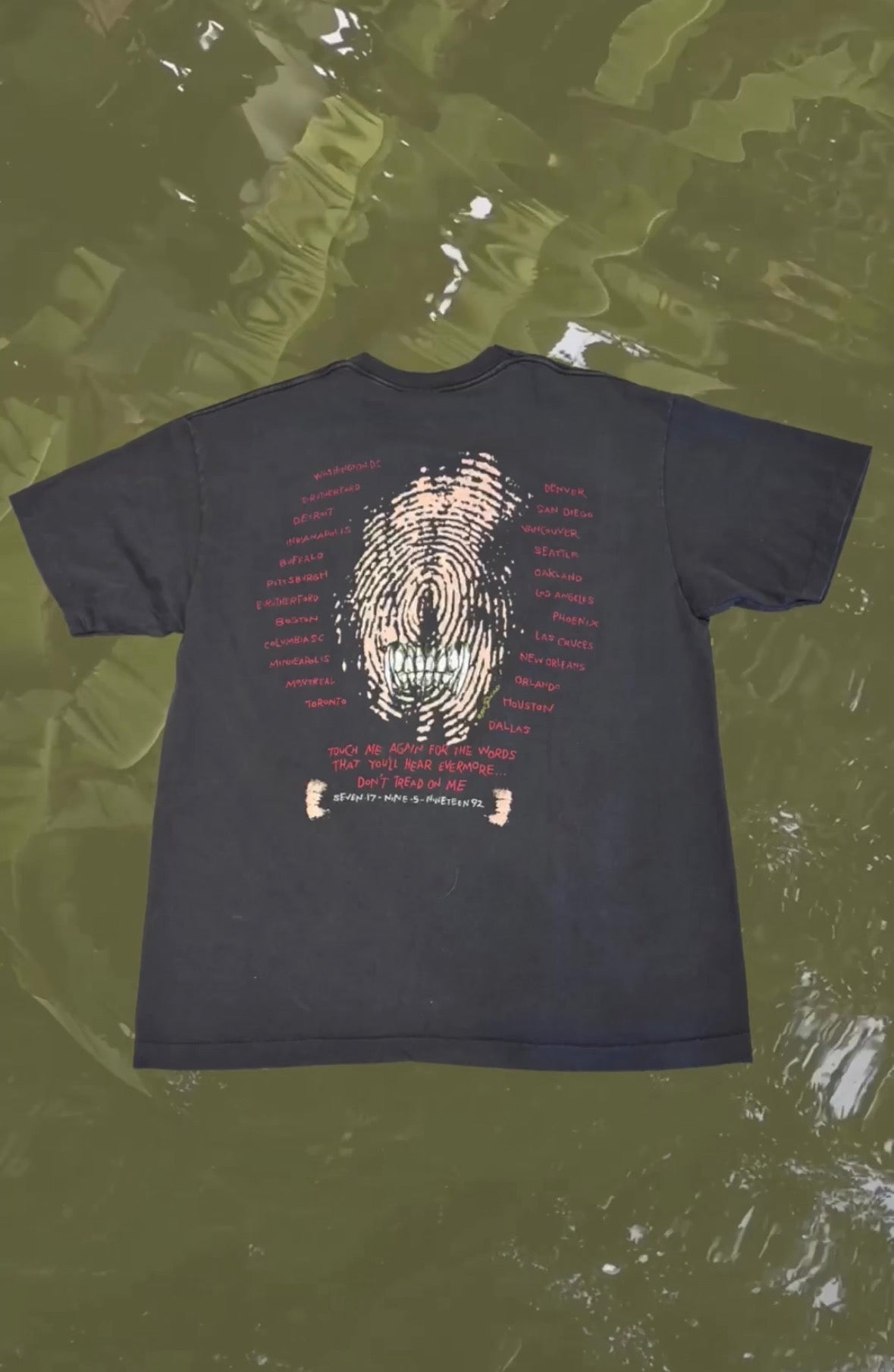 REPRINT Metallica SS Tee