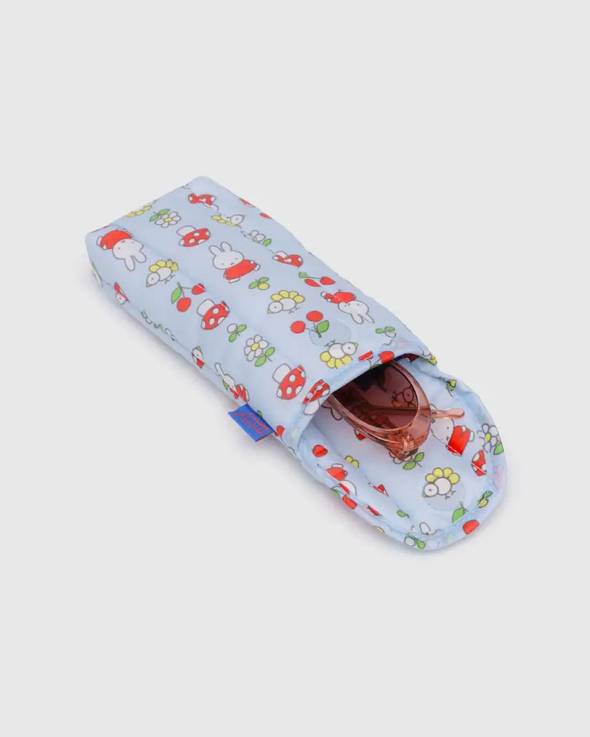 Puffy Glasses Sleeve- Garden Miffy