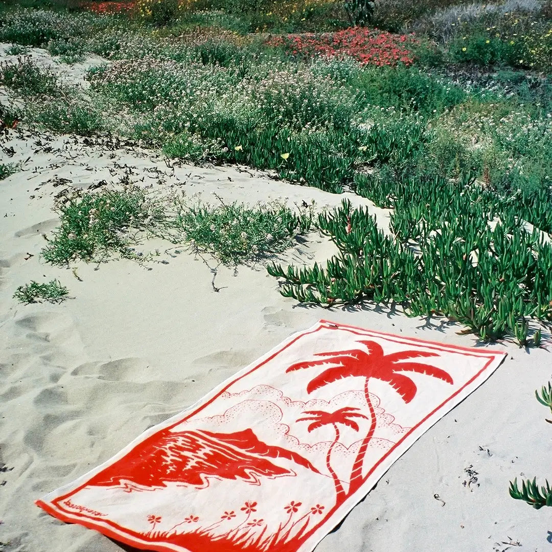 Hanalei Palm Towel