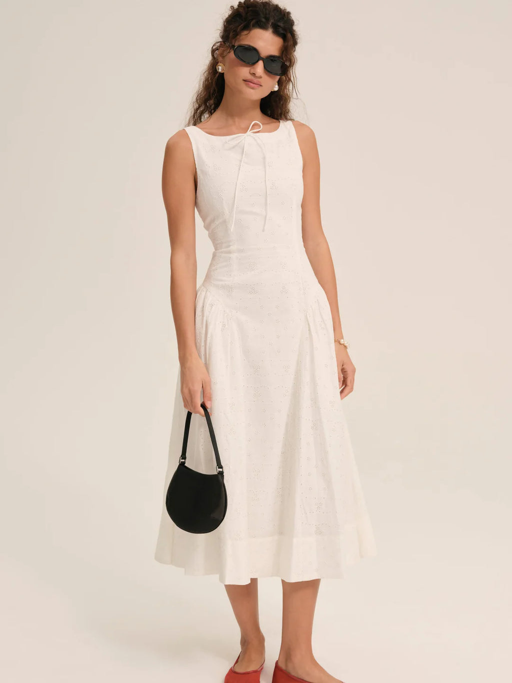 Handkerchief Midi Dress
