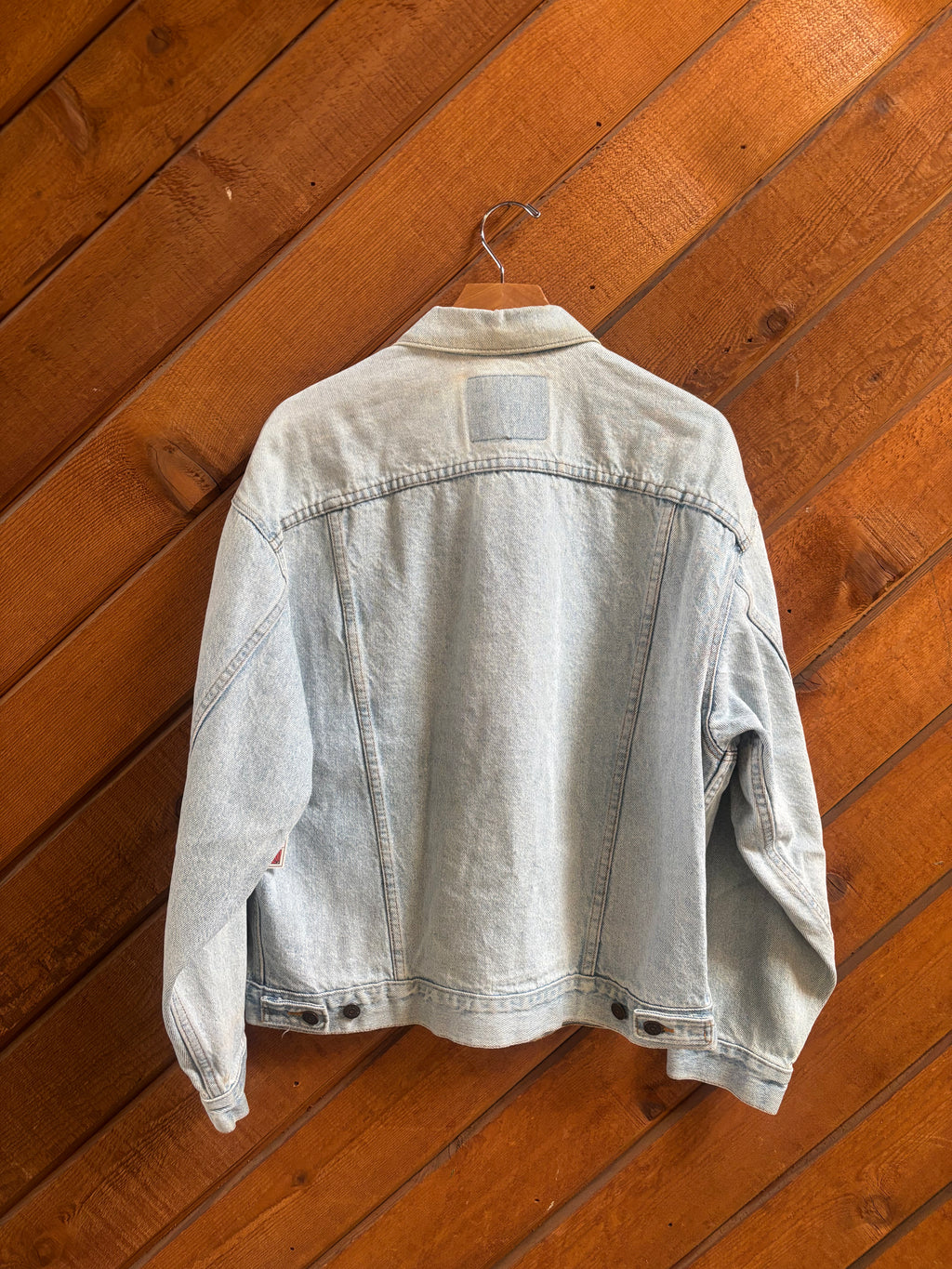 Vintage Made in USA Levi's Ligh Wash Denim Jacket - M