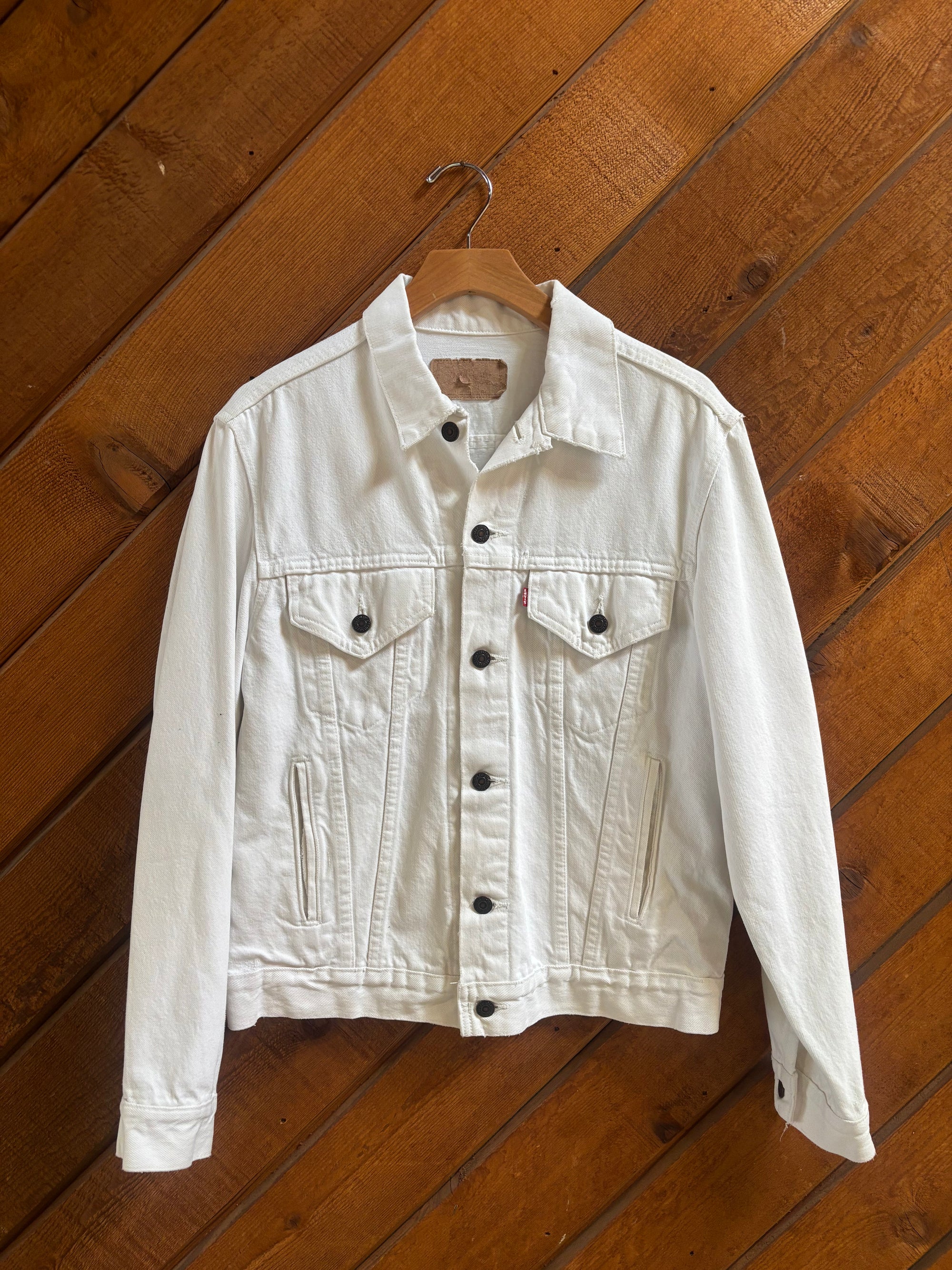 Vintage White Levi's Denim Jacket