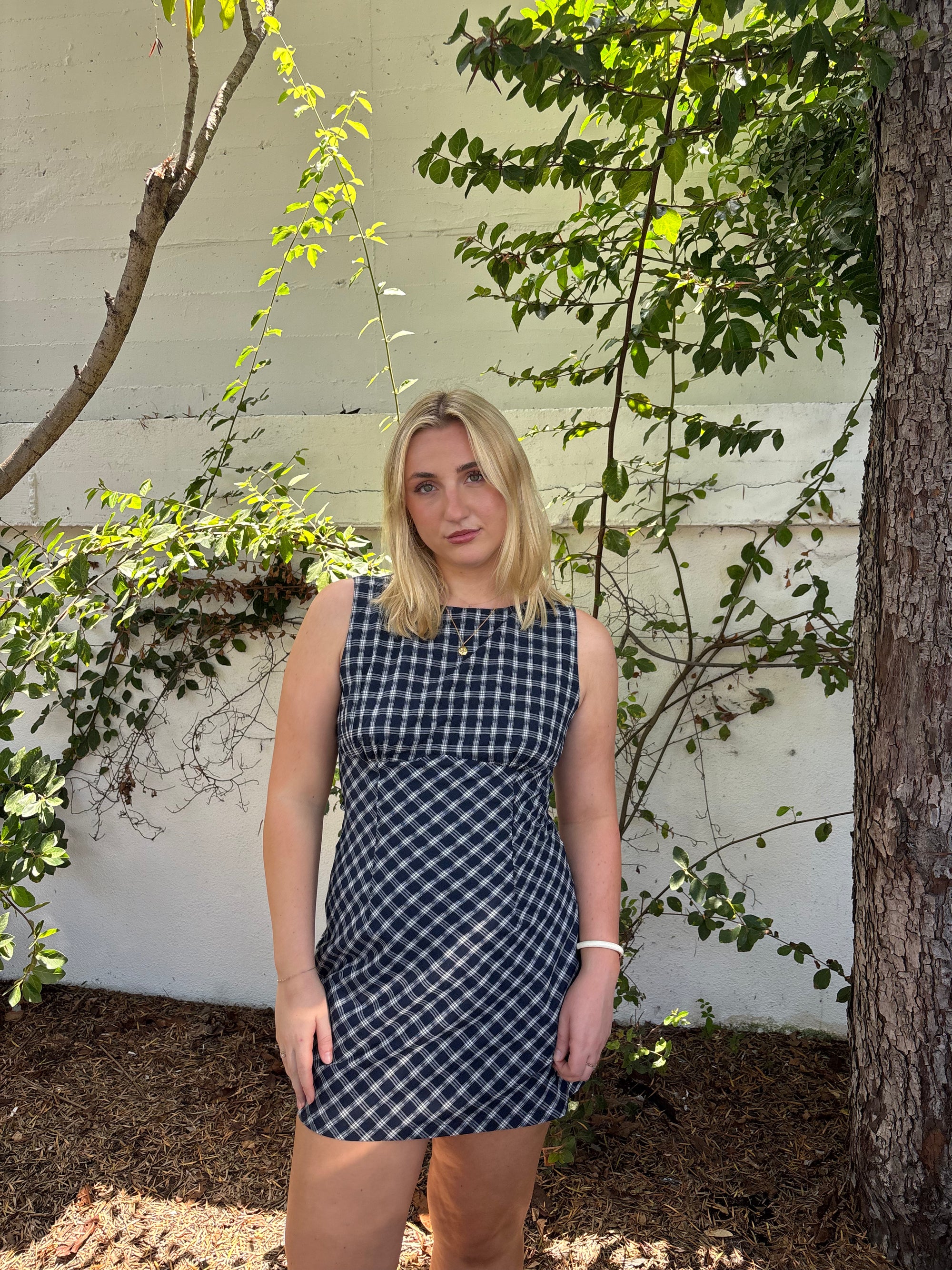 Daliah Mini Dress - Navy