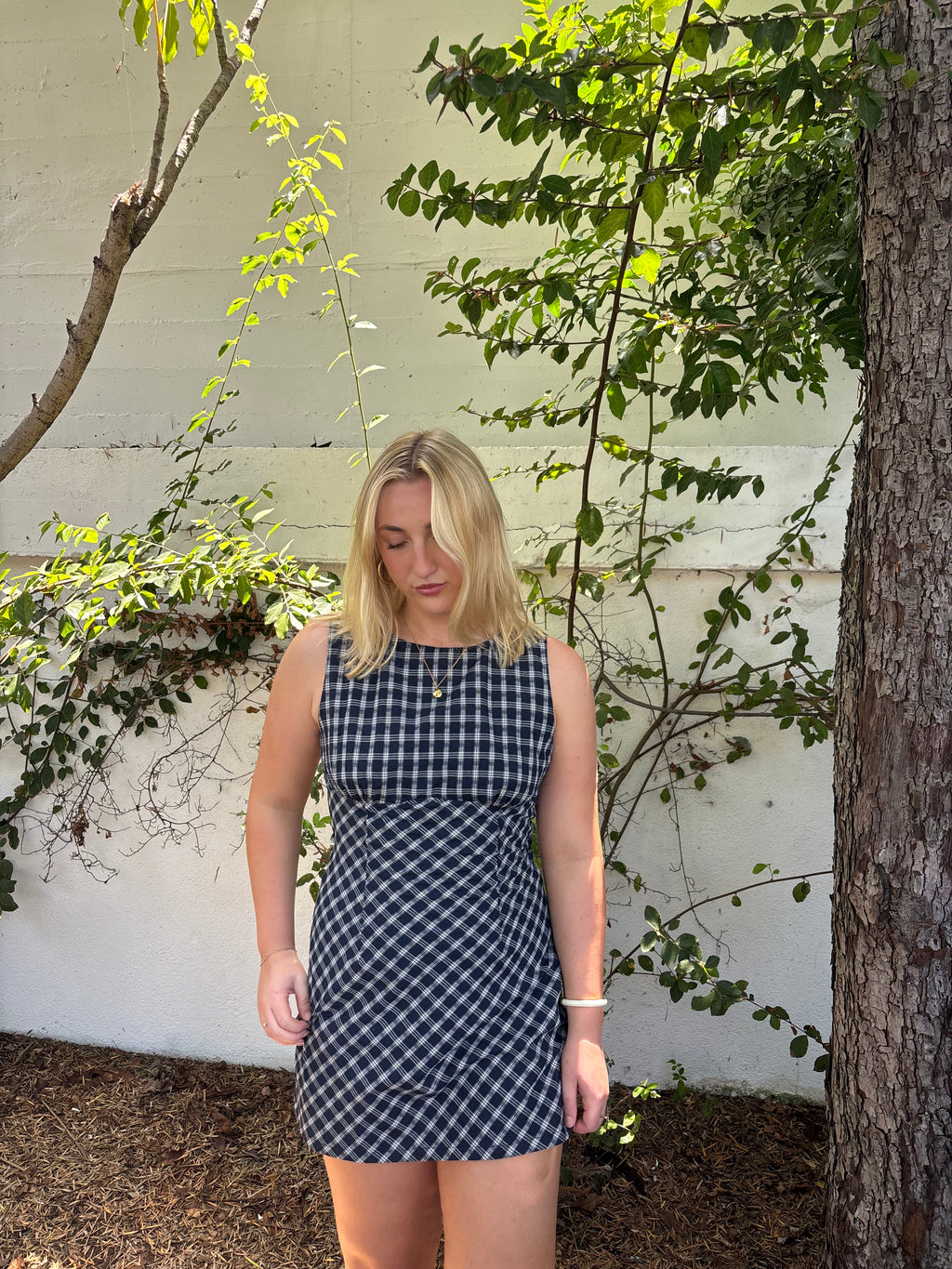 Daliah Mini Dress - Navy