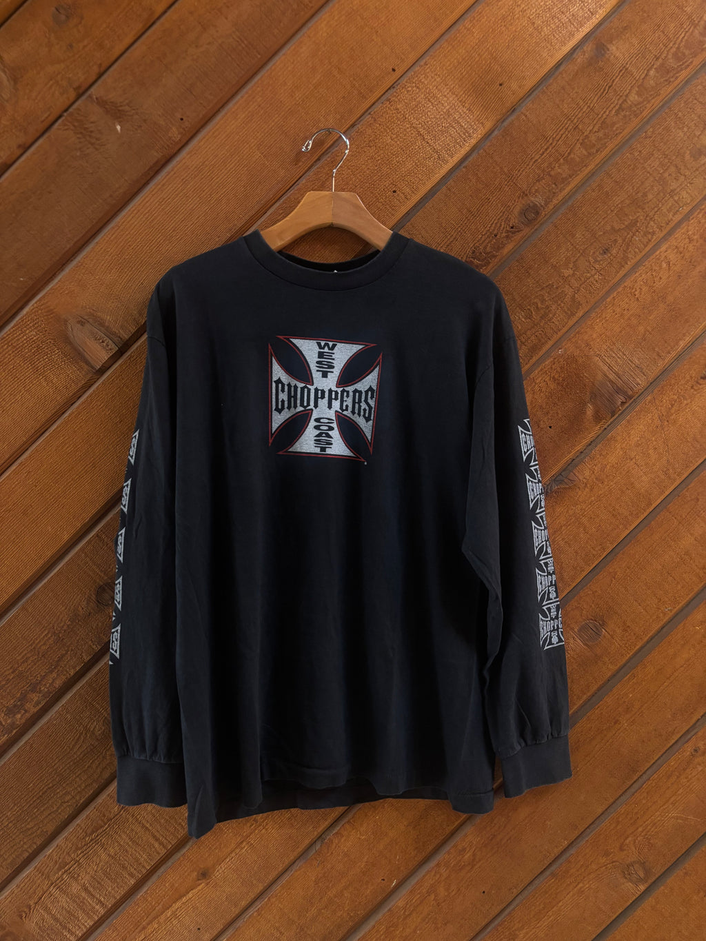 REPRINT West Coast Choppers Red LS Tee