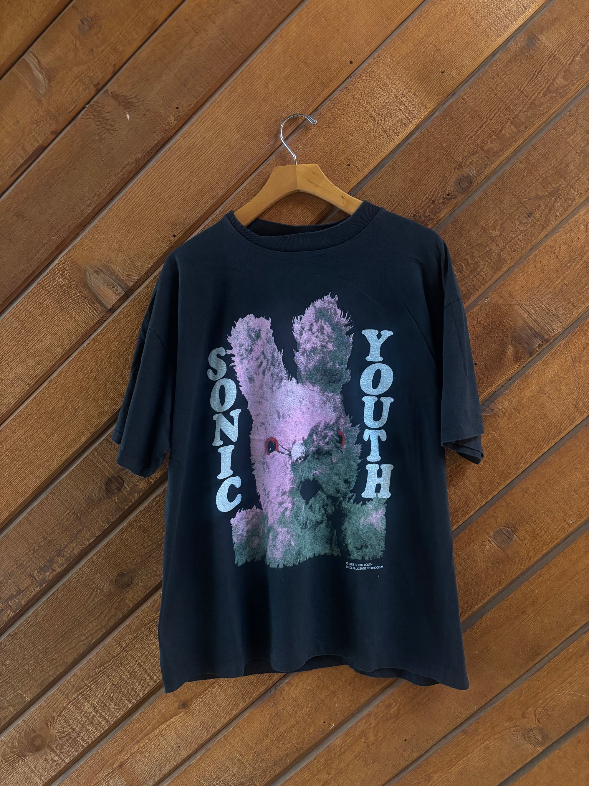 REPRINT Sonic Youth Bunny Short Sleeve Tee
