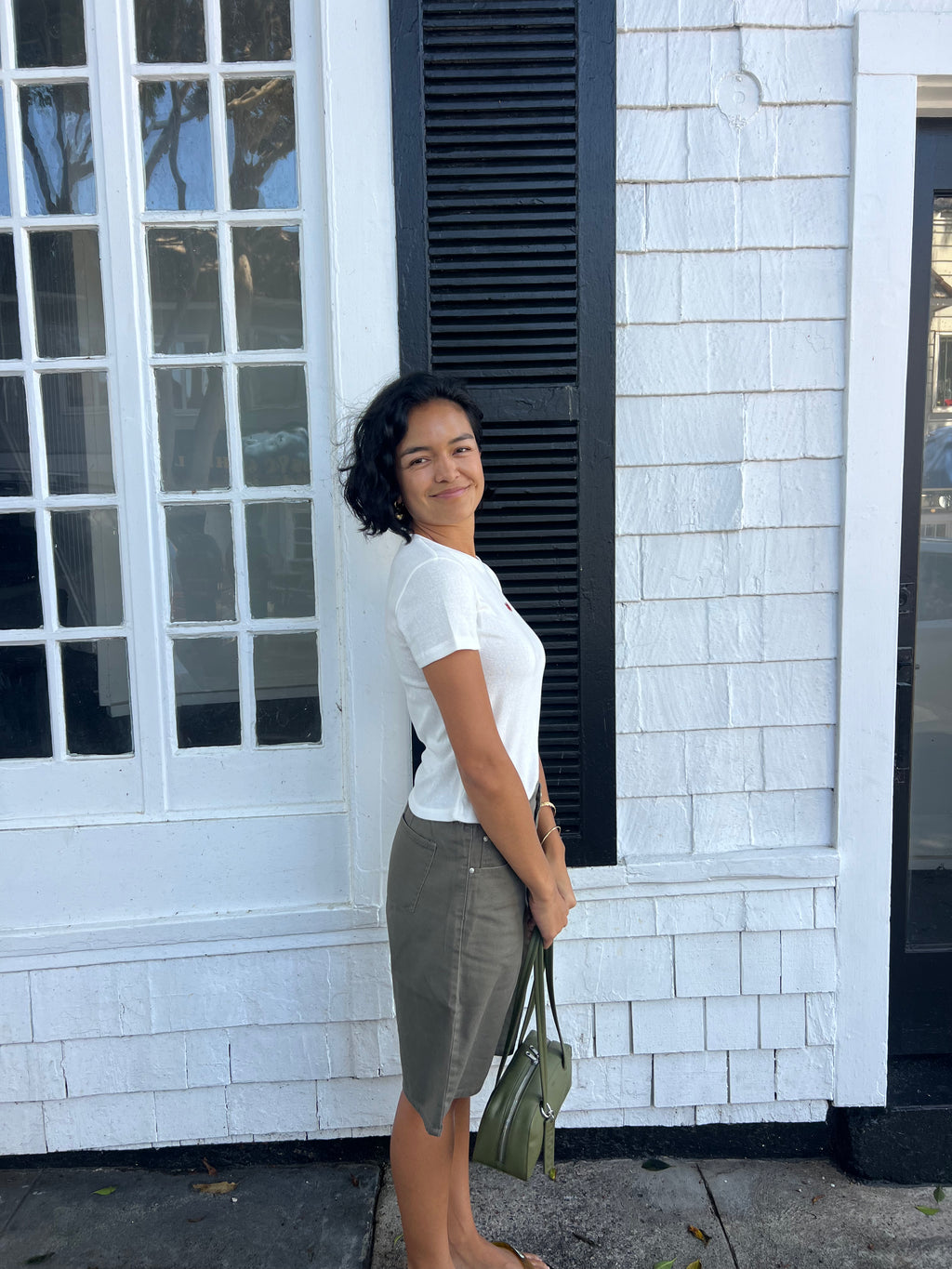 Jorts - Olive