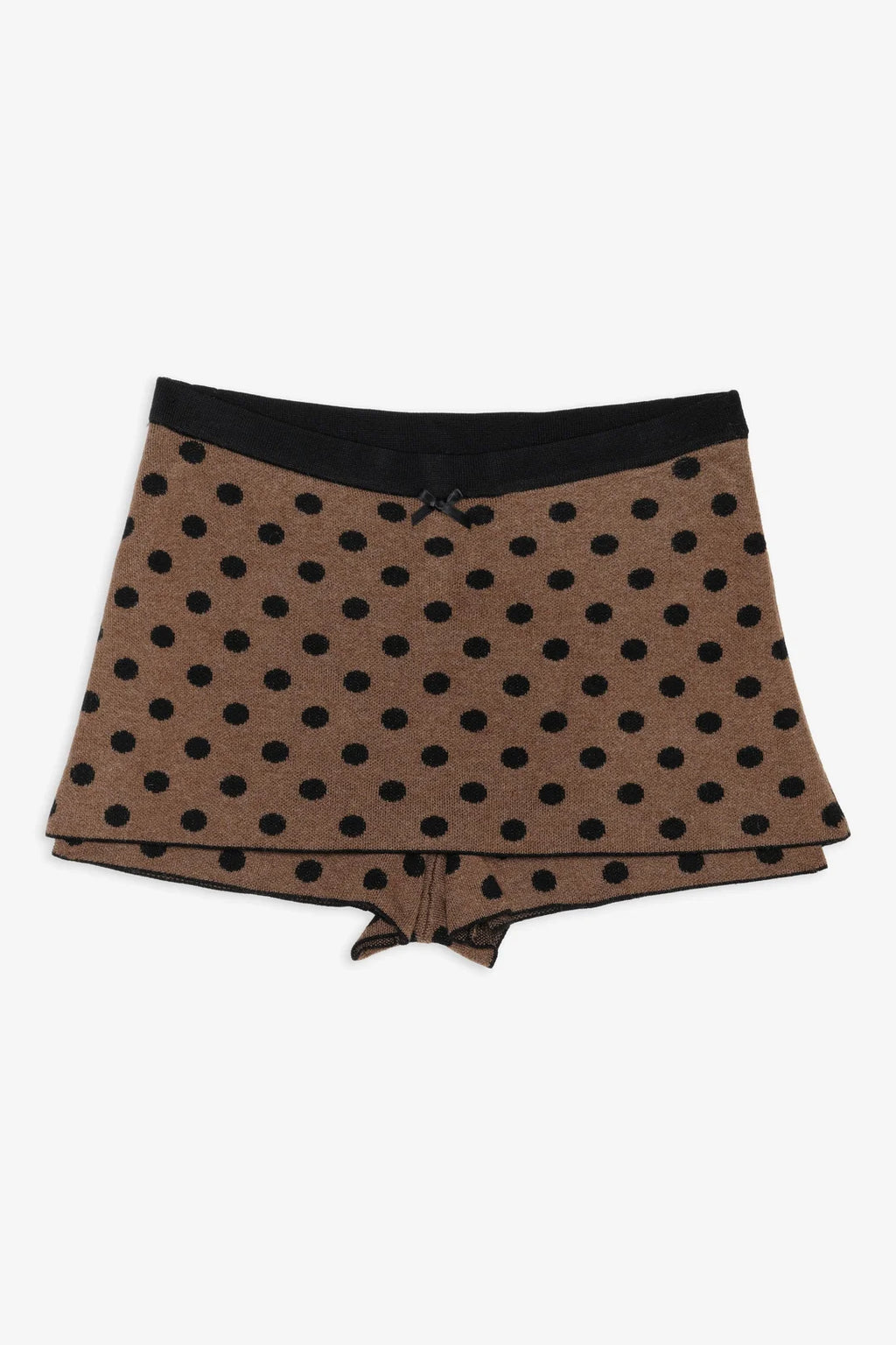 Spencer Knit Skort - Brown