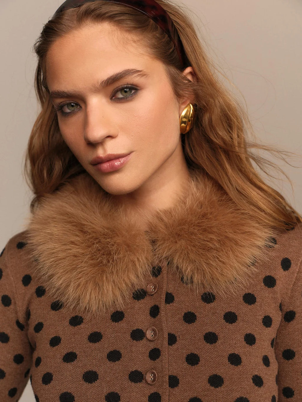 Spencer Cardigan - Brown