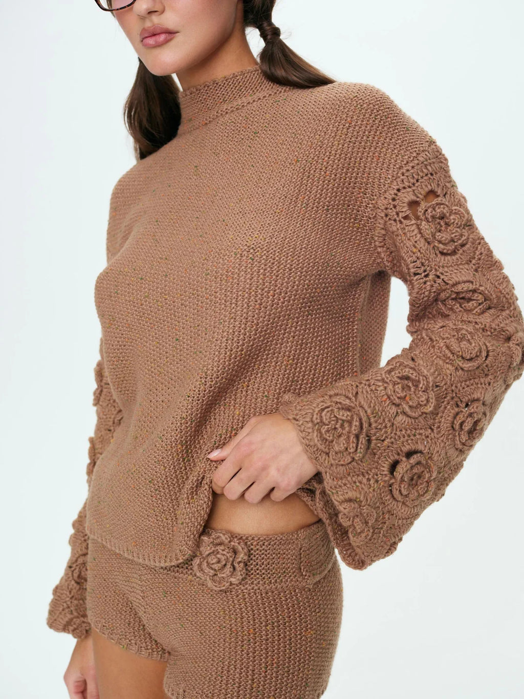 Emily Rose Sweater - Brown