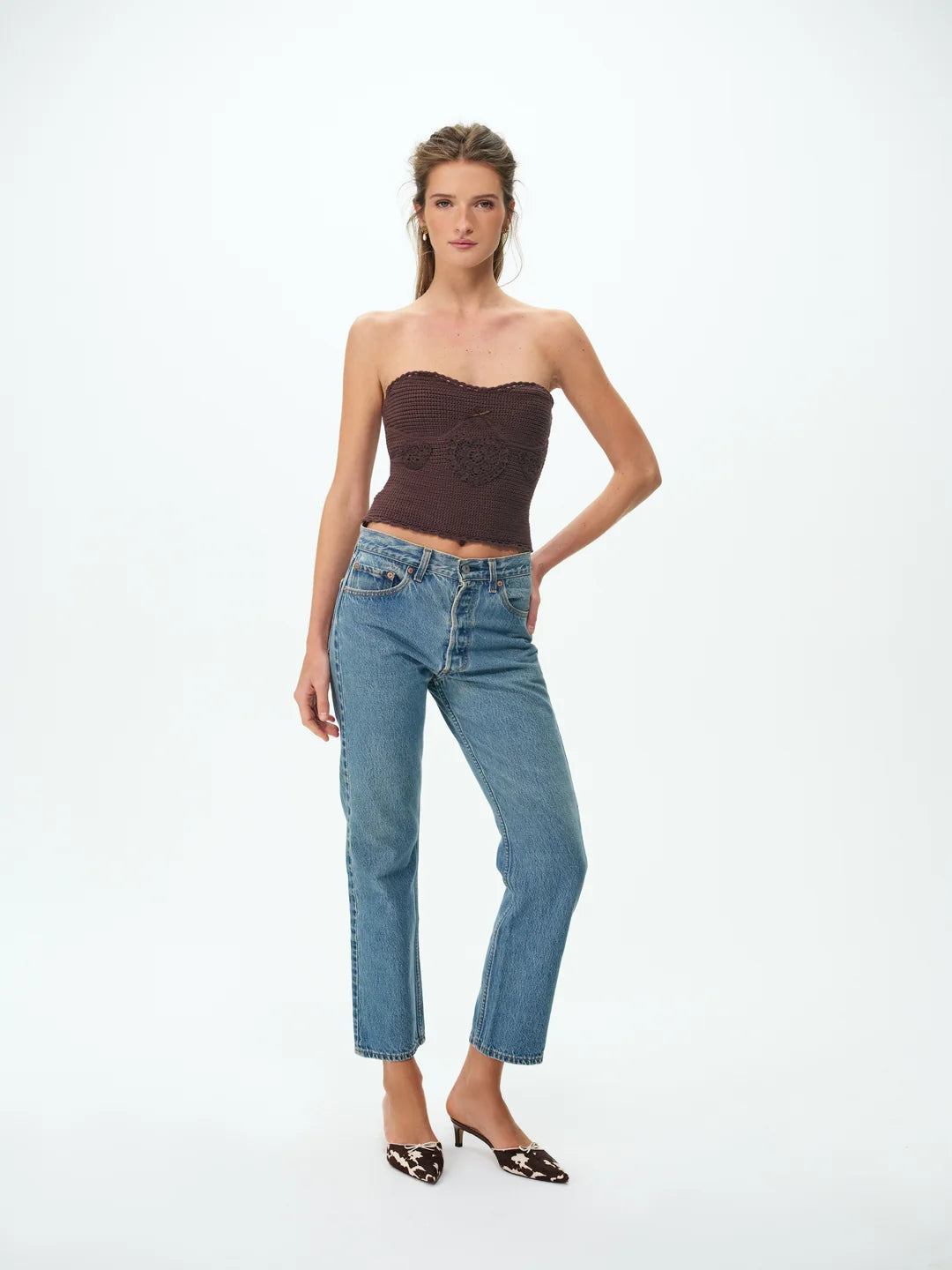 Kalli Top - Brown